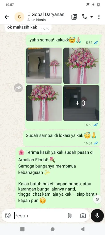 Pengiriman Karangan Bunga Pegadungan
