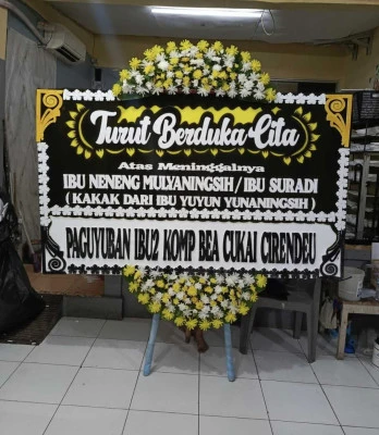 Papan Bunga di Pegadungan